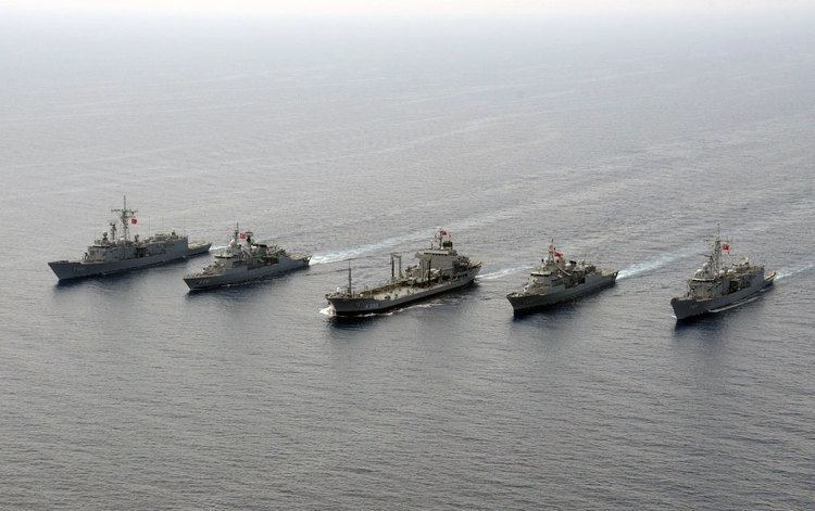 Turkey Turkish warships.