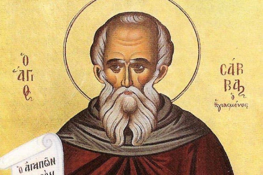 December 5, Feast Day of Agios Savvas