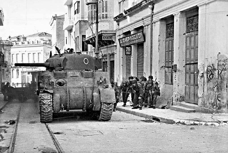 On this day in 1944, Dekemvriana shots are fired in Athens
