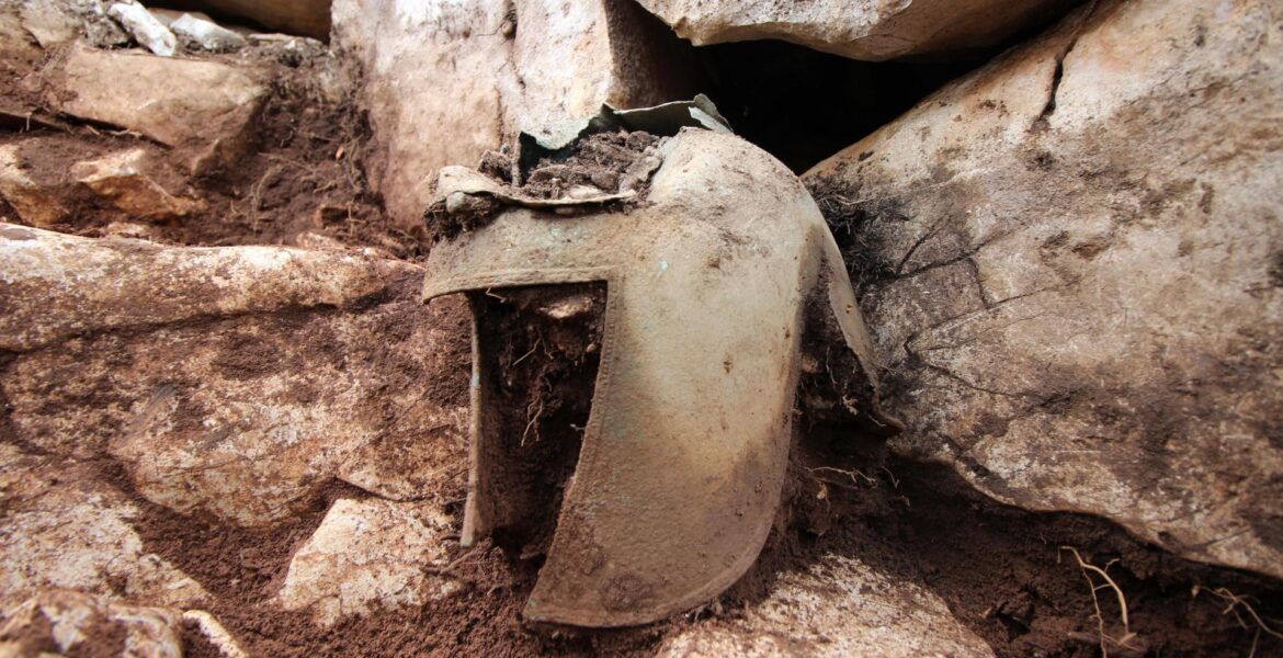 Greek-Illyrian Helmet Found In Southern Dalmatia, Croatia