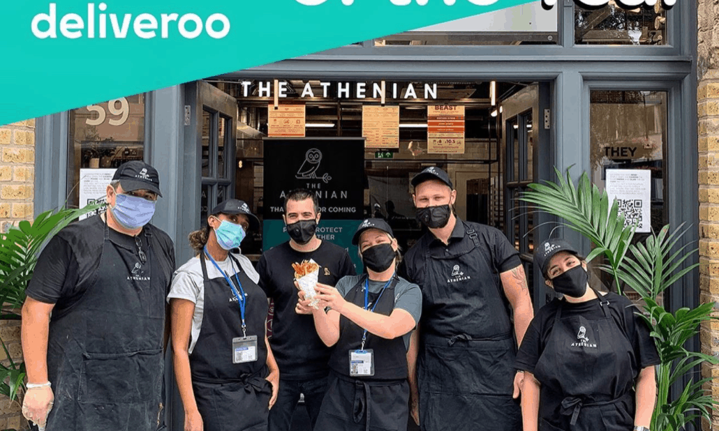 'The Athenian' has been named the best restaurant in the UK