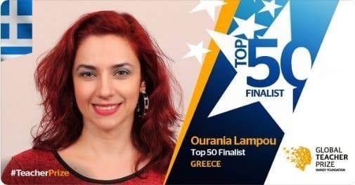 Rania Lampou Best Teacher in the World 2020