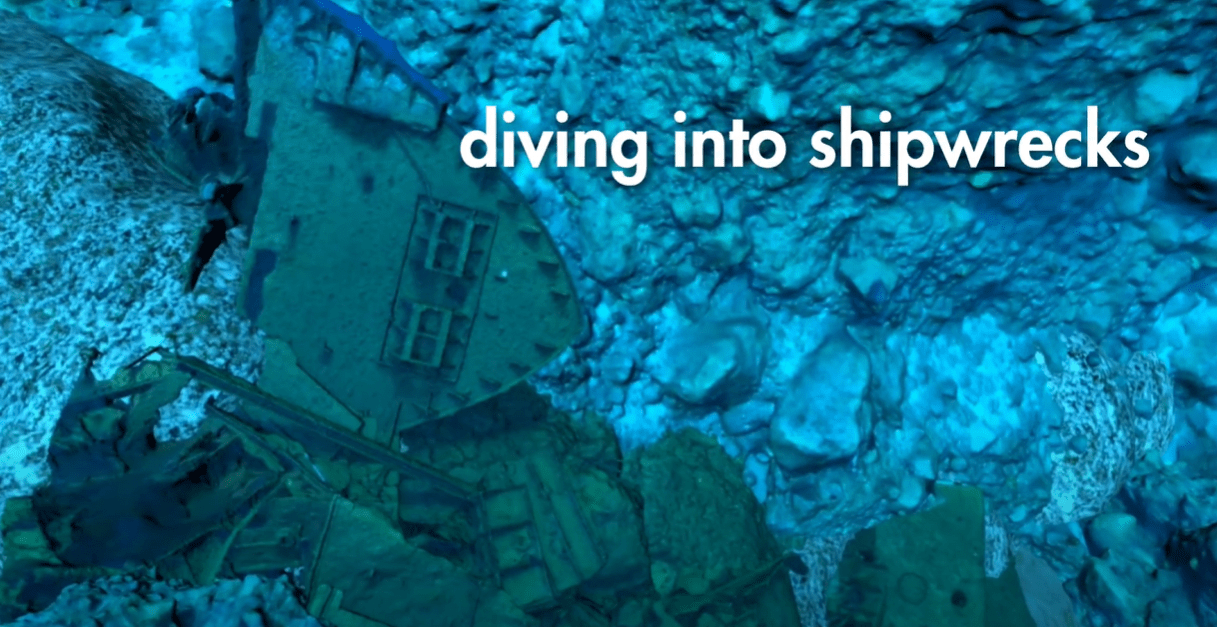 VirtualDIVER: A virtual reality underwater experience in Santorini 14