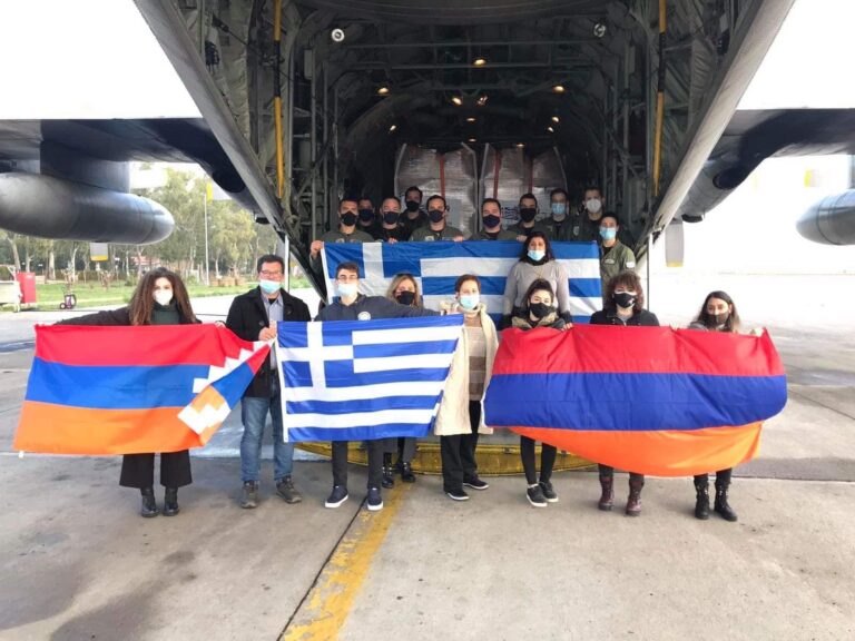 Second shipment of Greek aid for Armenians of Artsakh arrives in Yerevan