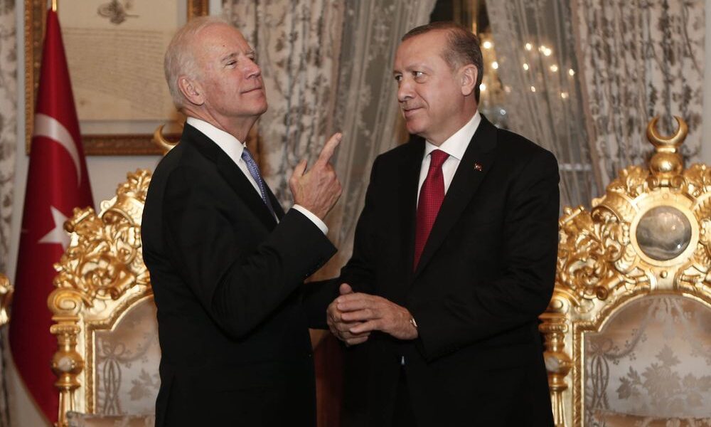 Biden and Erdogan Turkey