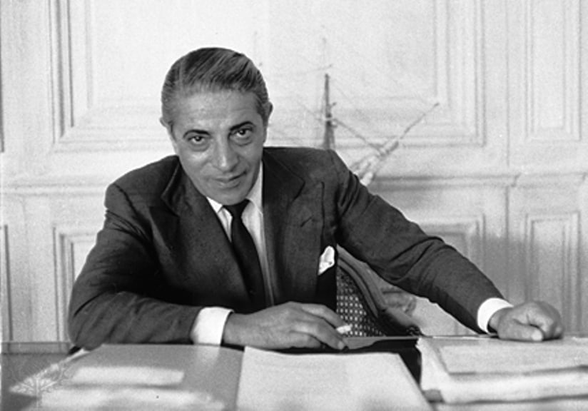 On this day in 1906, Greek tycoon Aristotle Onassis was born 