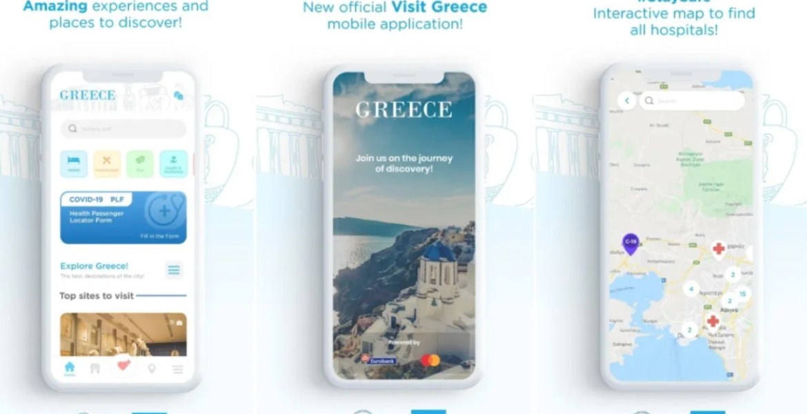 'Visit Greece' voted best app of the year at the e-volution Awards 2021