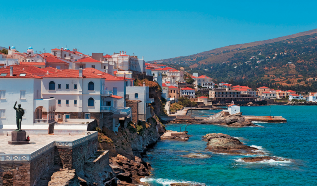 The New York Times picked Andros as one of its '52 Places to Love in 2021'