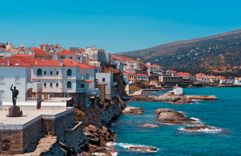 The New York Times picked Andros as one of its '52 Places to Love in 2021'