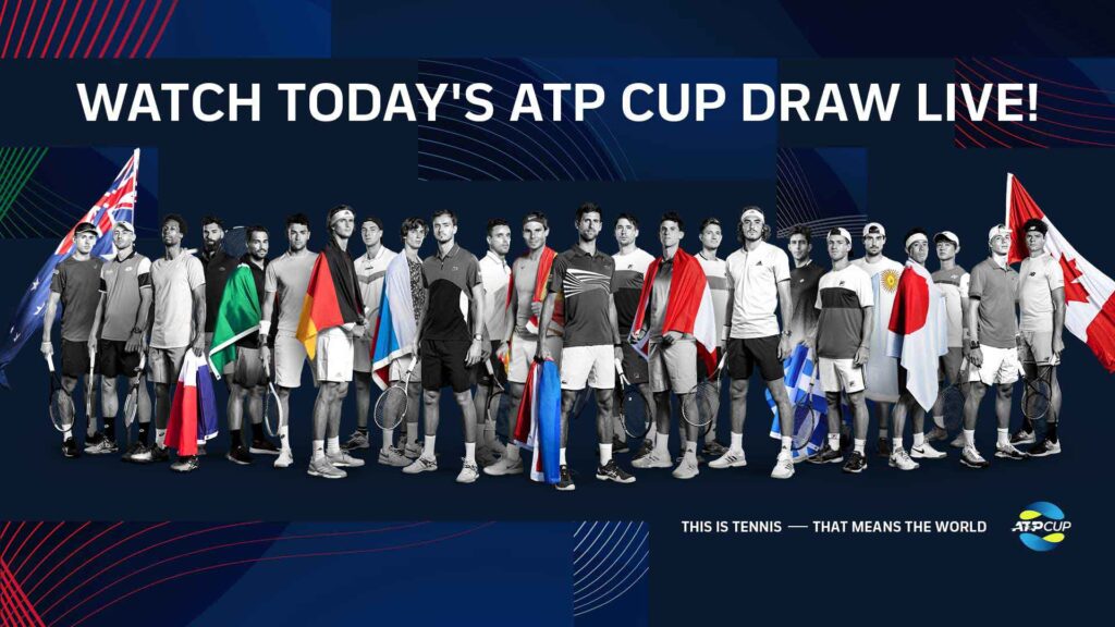 Match schedule announced for 2021 ATP Cup