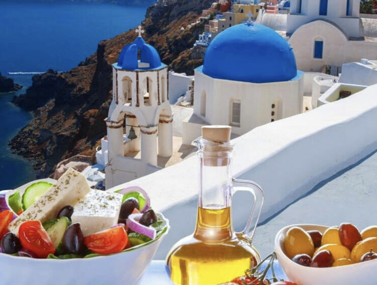 Santorini Greek foods