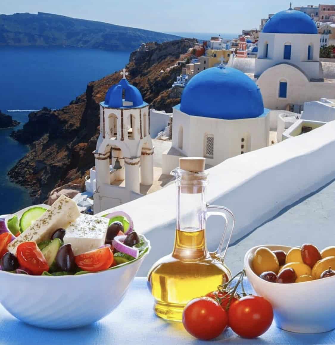 Santorini Greek foods