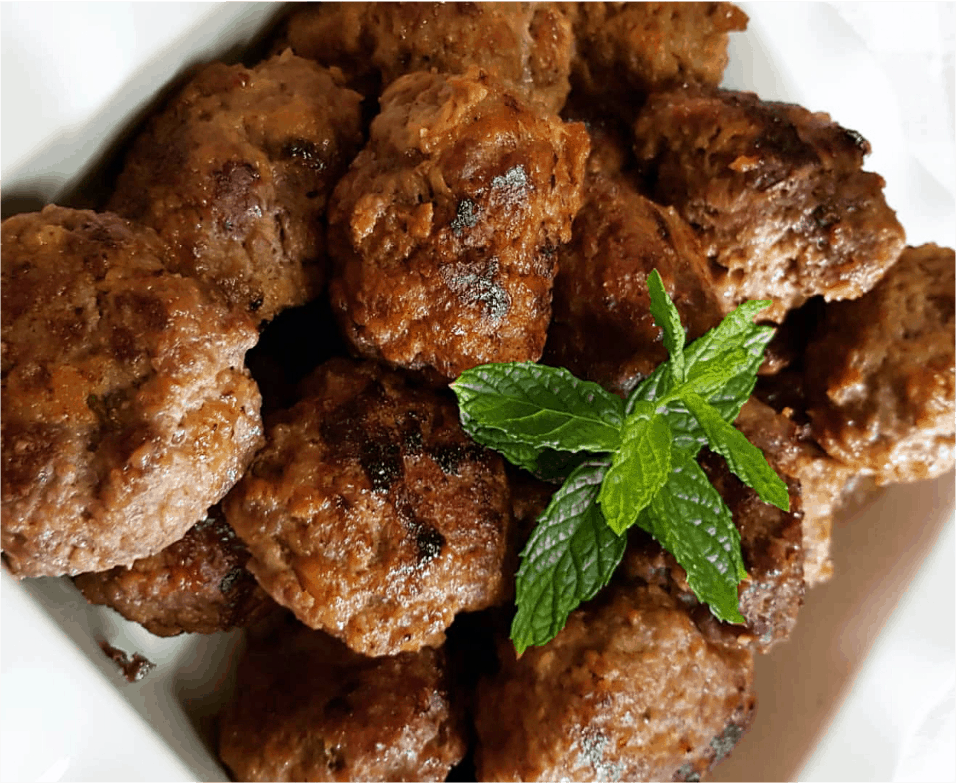 meatballs Greek foods