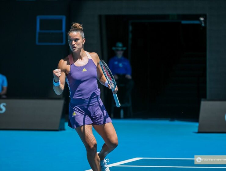 Maria Sakkari presents her inspirational logo