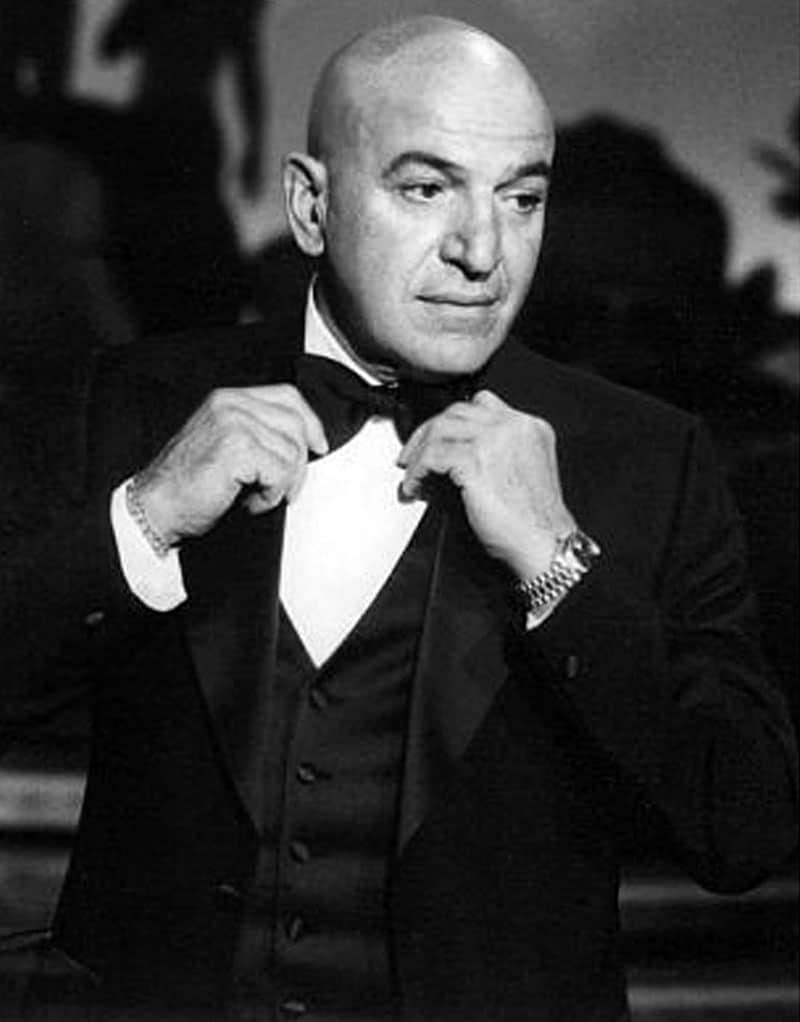 On this day in 1994, Telly Savalas passes away