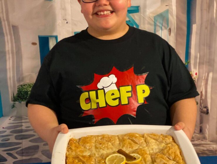 The most exciting up and coming Greek chef is only 9 years old: See his videos 2