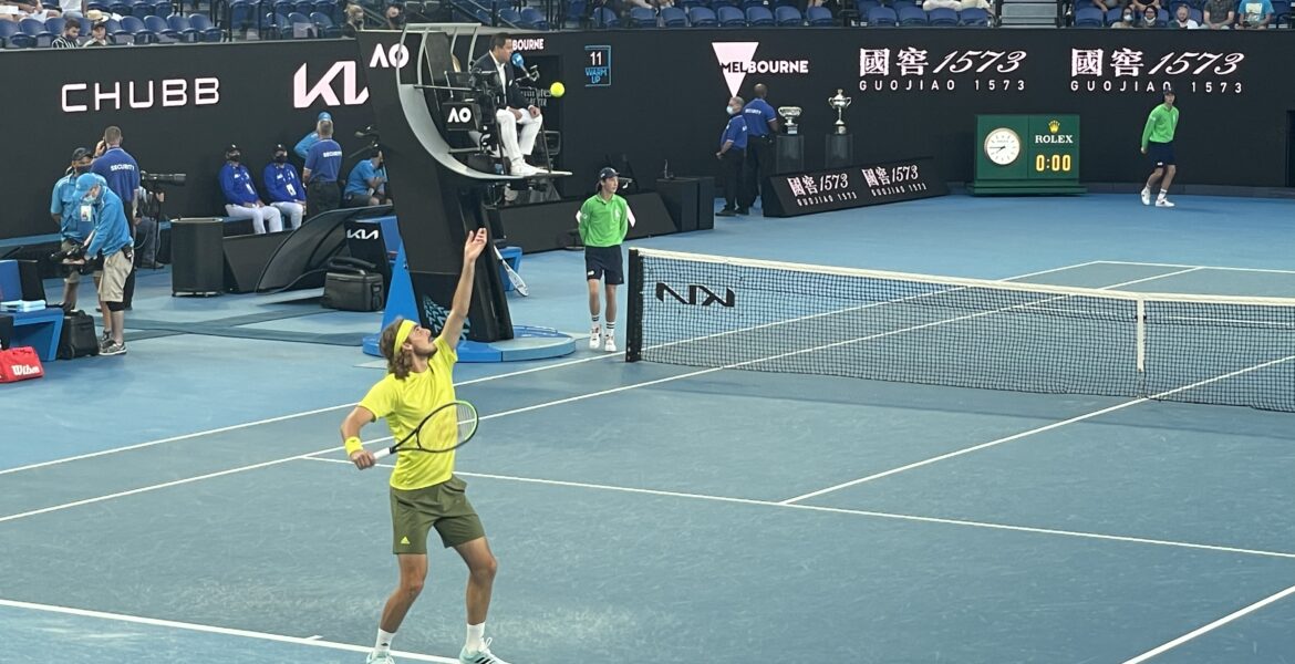 Stefanos Tsitsipas’ journey at the 2021 Australian Open ends