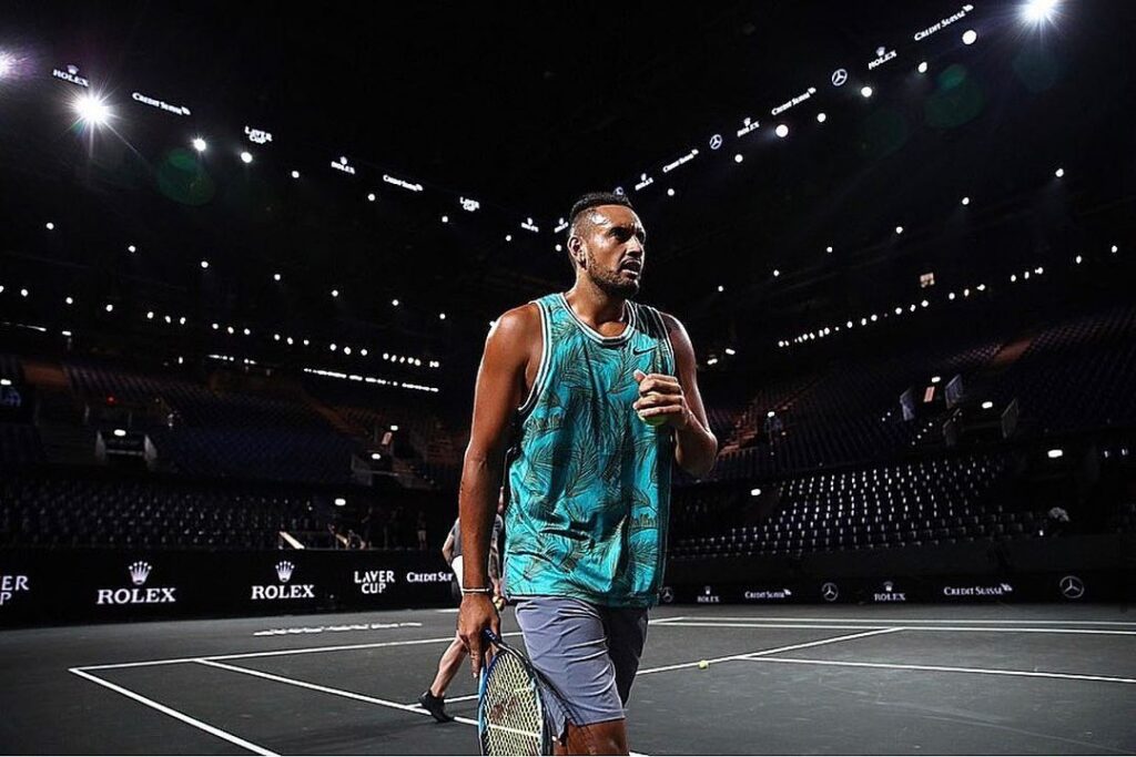 Nick Kyrgios the philanthropist and professional tennis player 