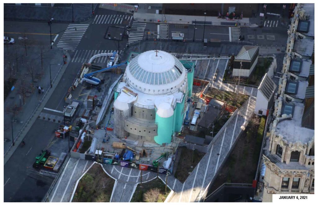 St. Nicholas National Shrine 'begins to glow' with Pentelic marble
