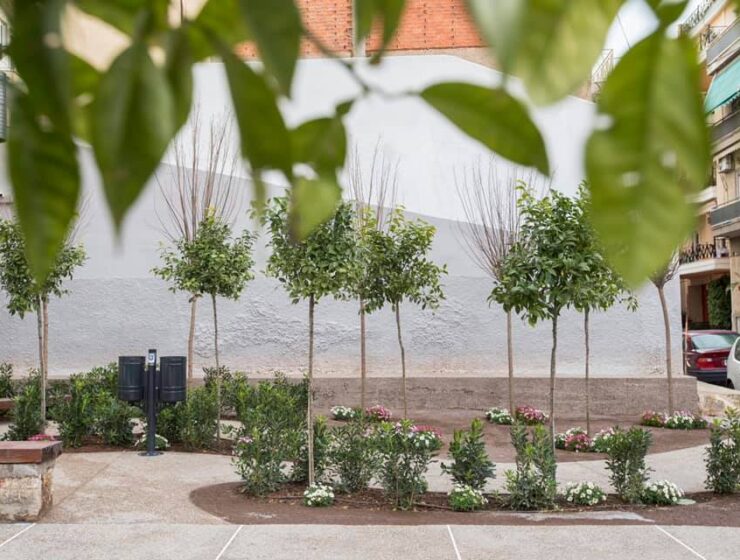 Second ‘pocket park’ in Athens’ Kolonos District is ready