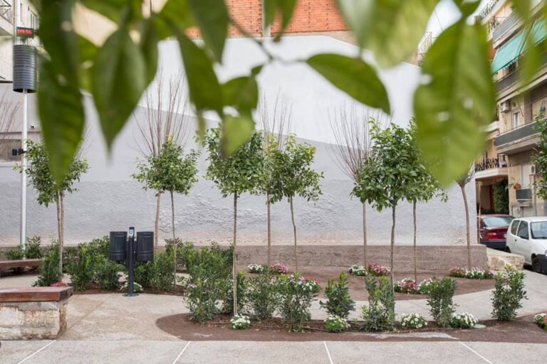 Second ‘pocket park’ in Athens’ Kolonos District is ready