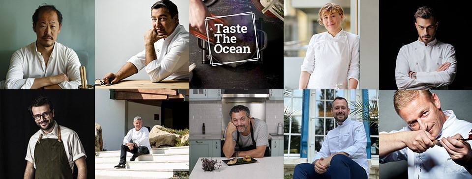 Greek chef Giorgos Tsoulis promotes the EU's ‘Taste the ocean’ campaign