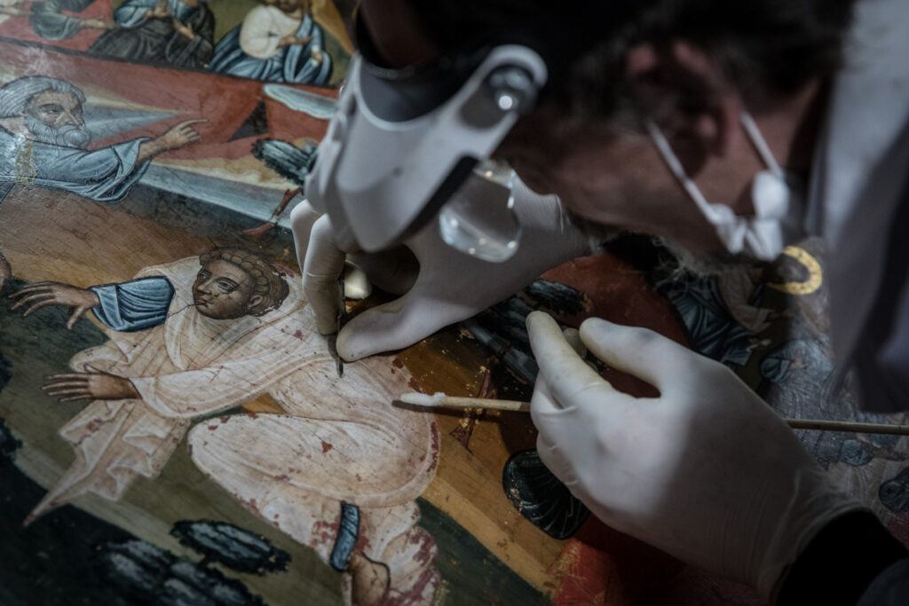Greek restorer Venizelos Gavrilakis brings artifacts back to life 