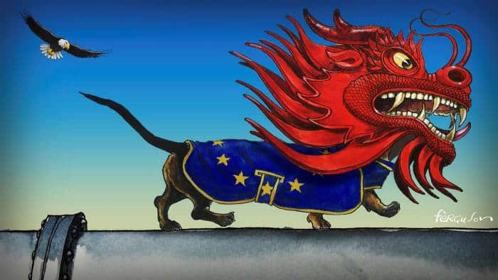 European Union Chinese dragon