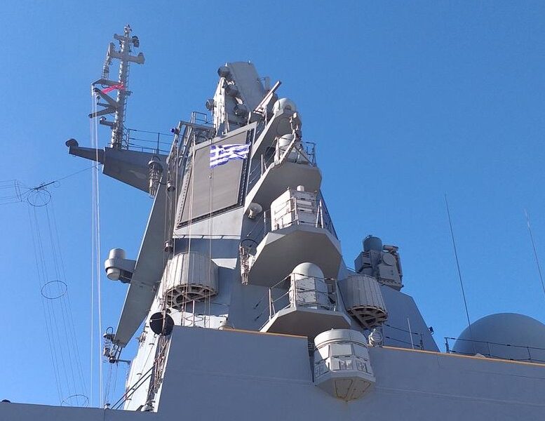 Russian frigate Admiral Kasatonov in Piraeus.
