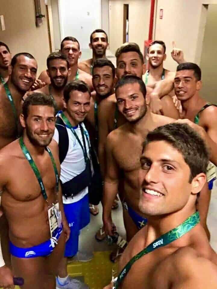 Greece's men's water polo team