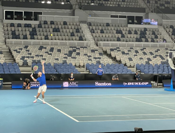ATP Cup- Stefanos Tsitsipas battles to win against Roberto Bautista Agut