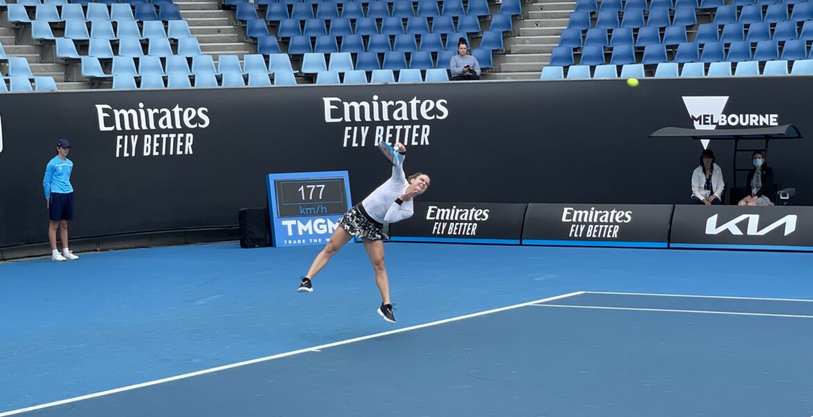 Maria Sakkari plays her absolute best at the WTA Grampians Trophy Semifinal