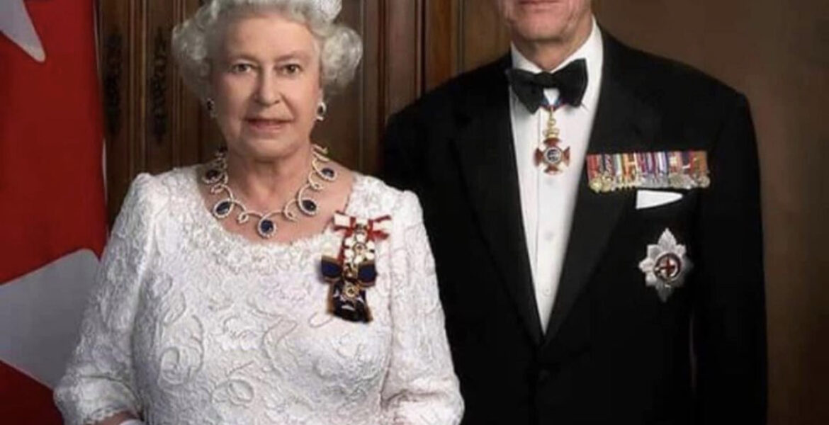 Prince Philip and Queen Elizabeth II of Greece