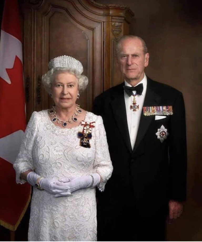 Prince Philip and Queen Elizabeth II of Greece