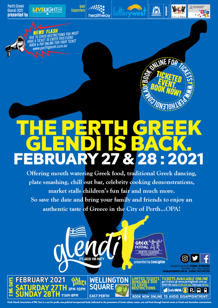 Perth gets set to turn Greek