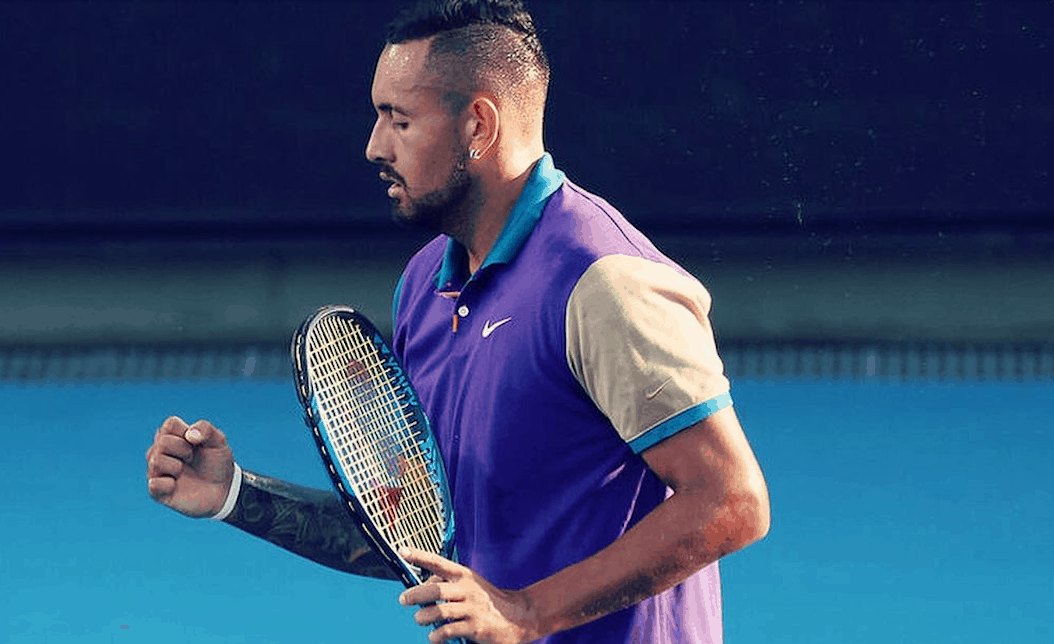 Nick Kyrgios Wins Firstround Match At Australian Open