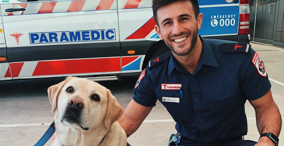 Greek Australian paramedic Steven Gelagotis one of eight heroes voicing the Australian Open