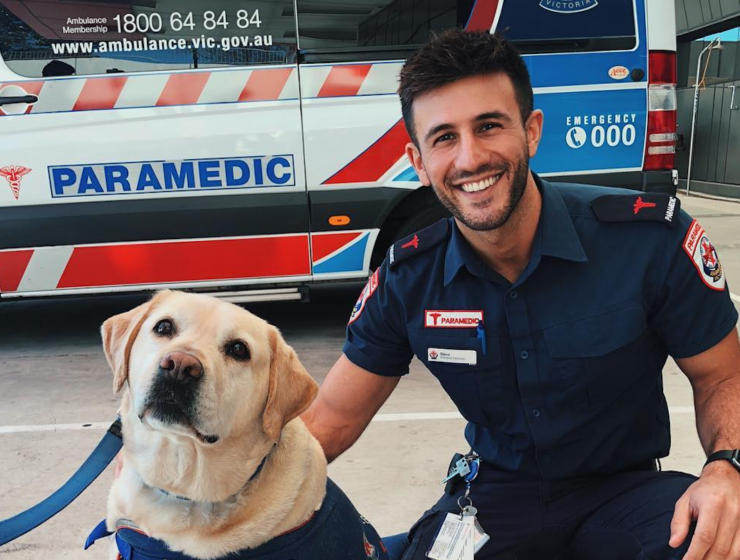 Greek Australian paramedic Steven Gelagotis one of eight heroes voicing the Australian Open