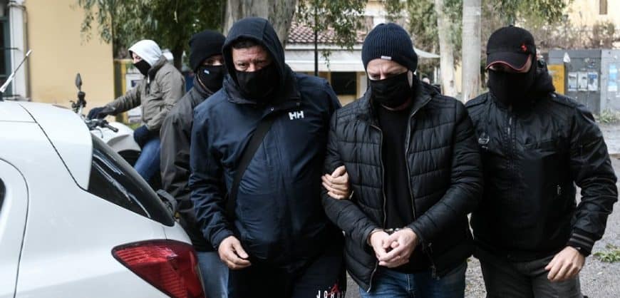 Rape suspect Dimitris Lignadis prepares his defence from prison