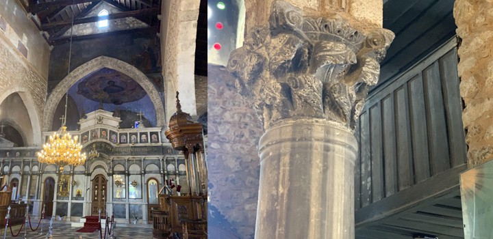 Church of Agia Paraskevi in Halkida is being restored