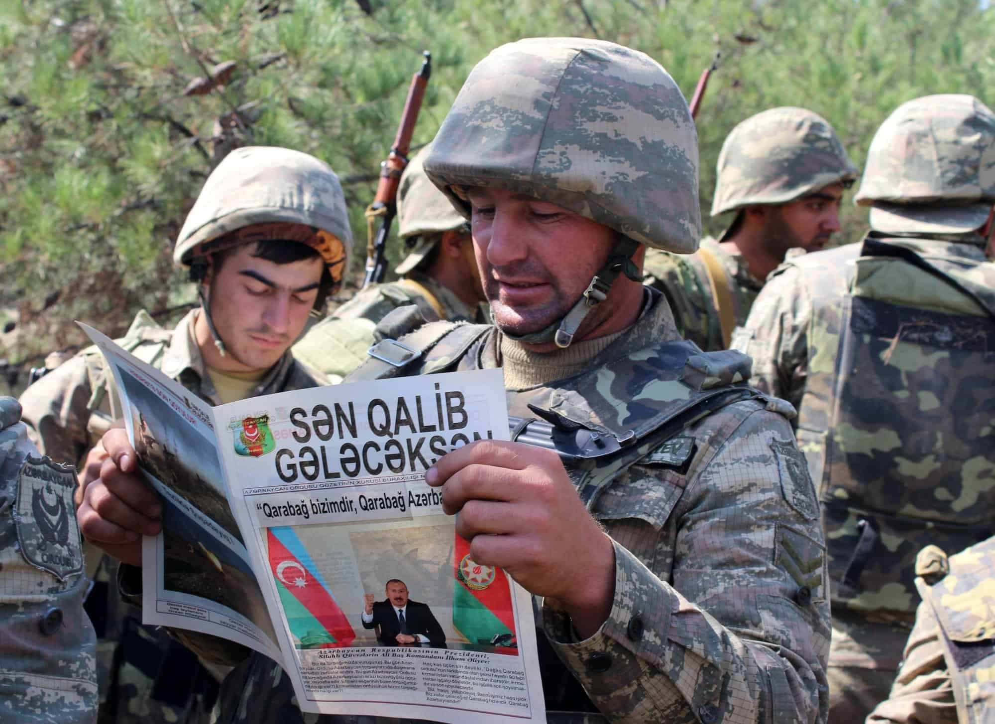 Azerbaijani soldier war