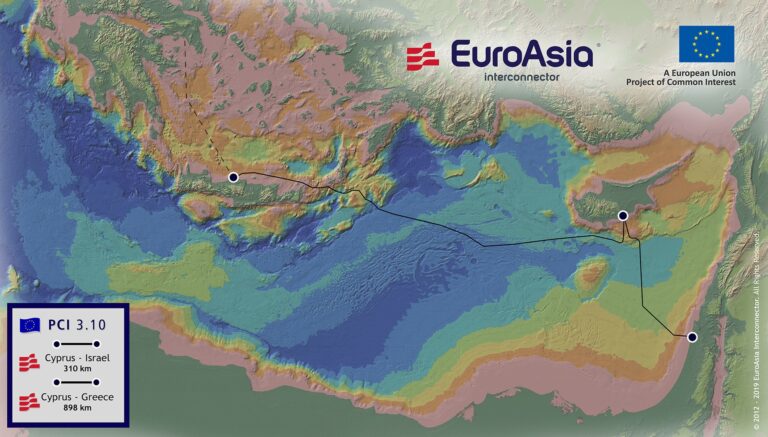 Cyprus, Israel and Greece on Monday signed a memorandum of understanding for the EuroAsia Interconnector