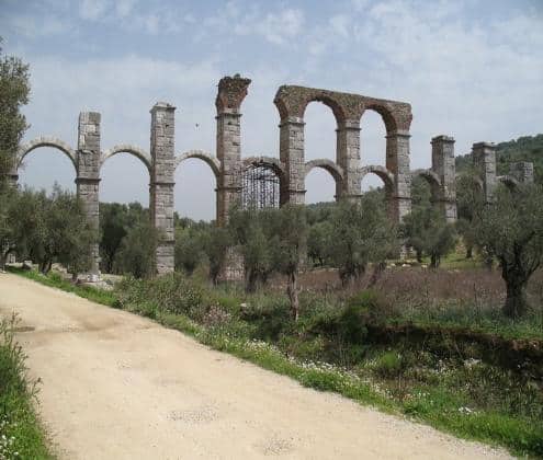 Restoring the Roman Aqueduct in Lesvos