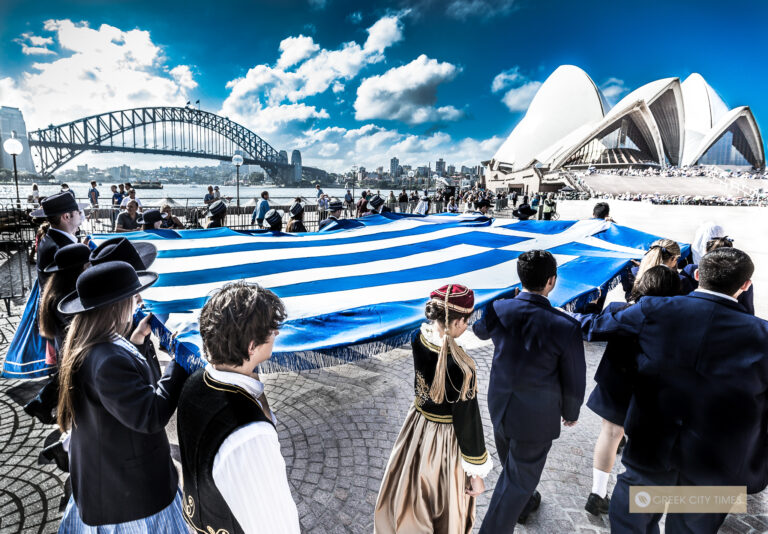 Greek Diaspora in Sydney Australia at Opera House