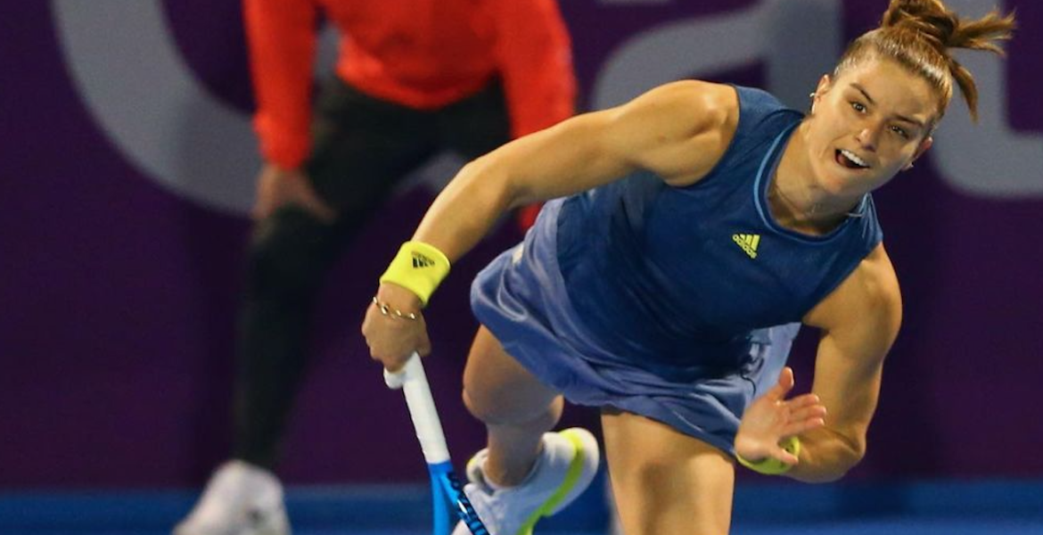 Maria Sakkari earns quarterfinal spot in Qatar
