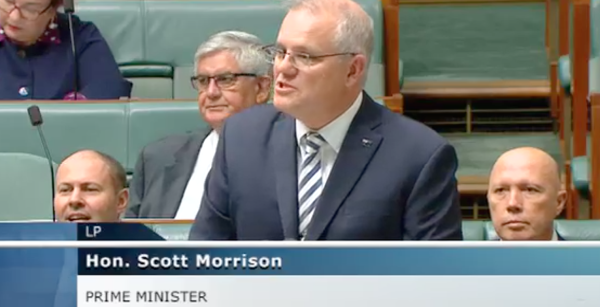 Australian Parliament - Prime Minister Scott Morrison on Greek Independence Day
