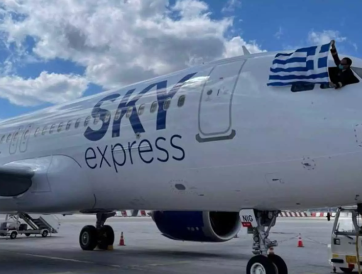 SKY express names new aircraft ‘1821’ and ‘Freedom’