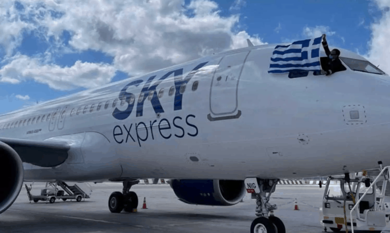 SKY express names new aircraft ‘1821’ and ‘Freedom’
