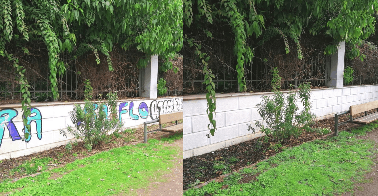 Athens continues to tackle graffiti
