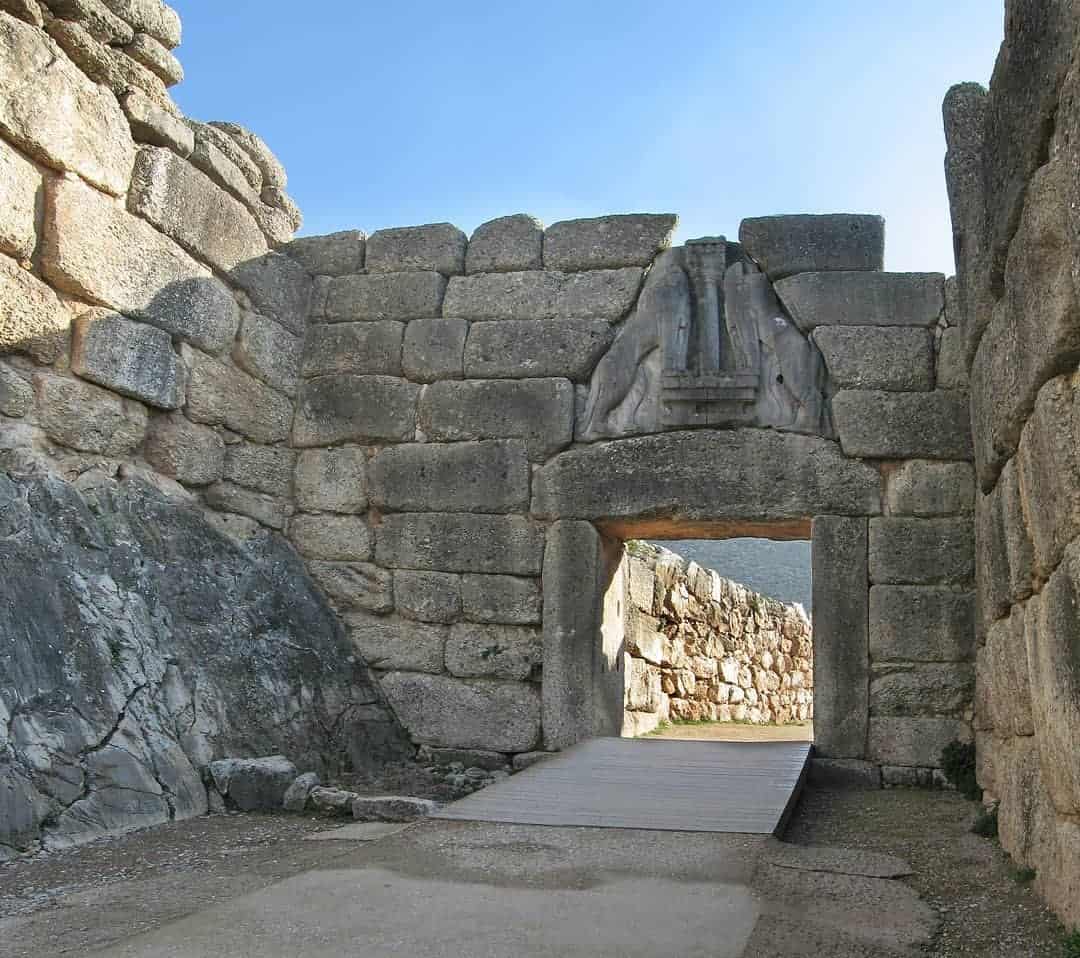 Mycenae ancient city of Greece